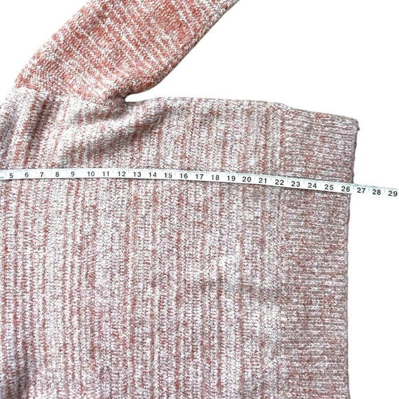 Zara Wool Alpaca Blend Soft Knit Sweater Oversized Heather Orange Size S - Picture 13 of 13